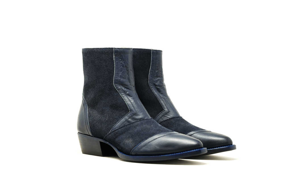 Adelita Navy/Suede - Unmarked