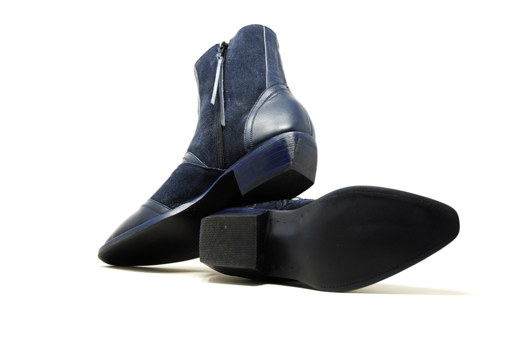 Adelita Navy/Suede - Unmarked