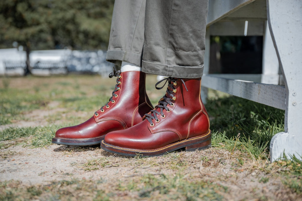 Plain Toe DB HUNTER Cherry - Unmarked