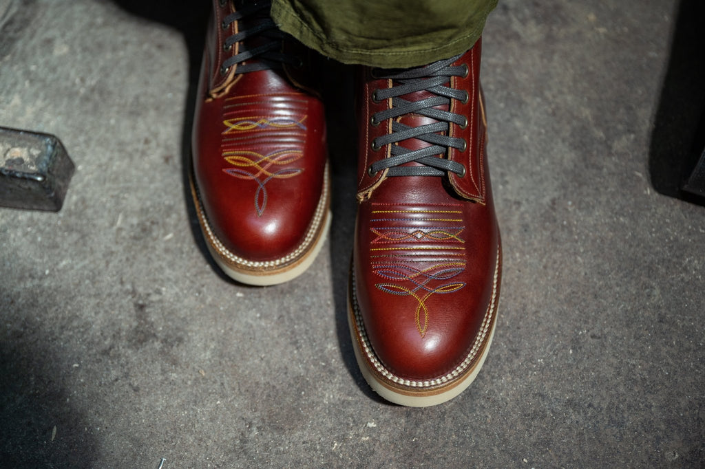 Workman Boots Cherry - Unmarked