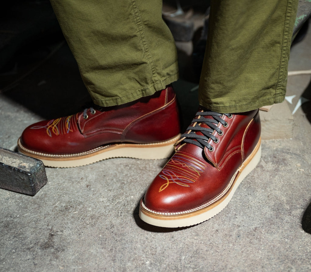 Workman Boots Cherry - Unmarked